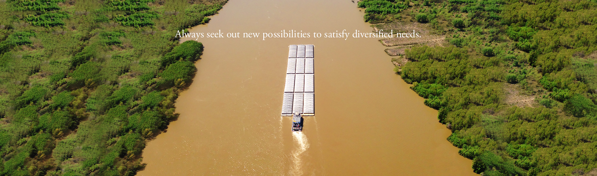 Always seek out new possibilities to satisfy diversified needs.